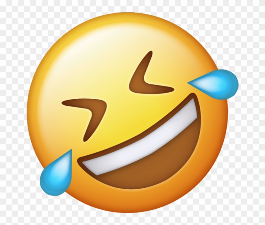 And, You're Probably Asking Yourself By Now, Who Cares - Tears Of Joy Emoji Png Clipart