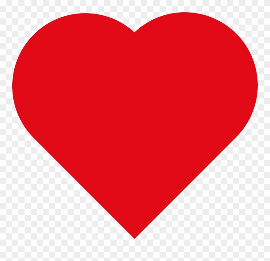 Love Heart Symbol - Heart Svg Clipart