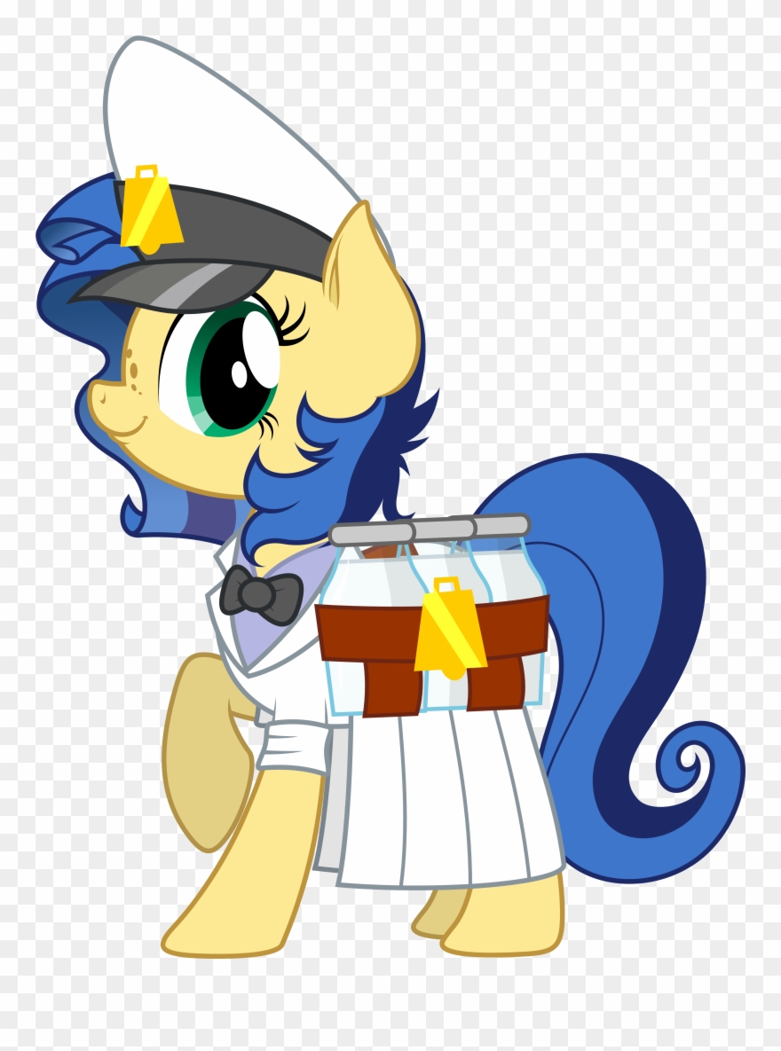 Alarm Clipart Timeclock - My Little Pony Milk Oc - Png Download