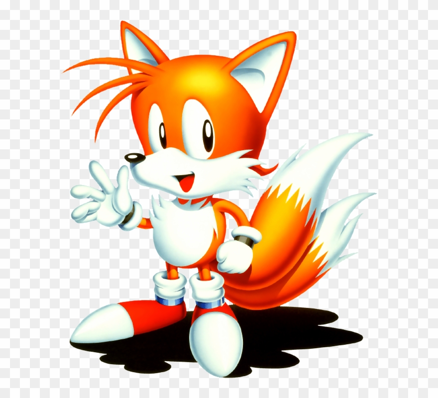 Miles "tails" Prower From The Sonic Videogames Doesn't - Miles Tails Prower Classic Clipart