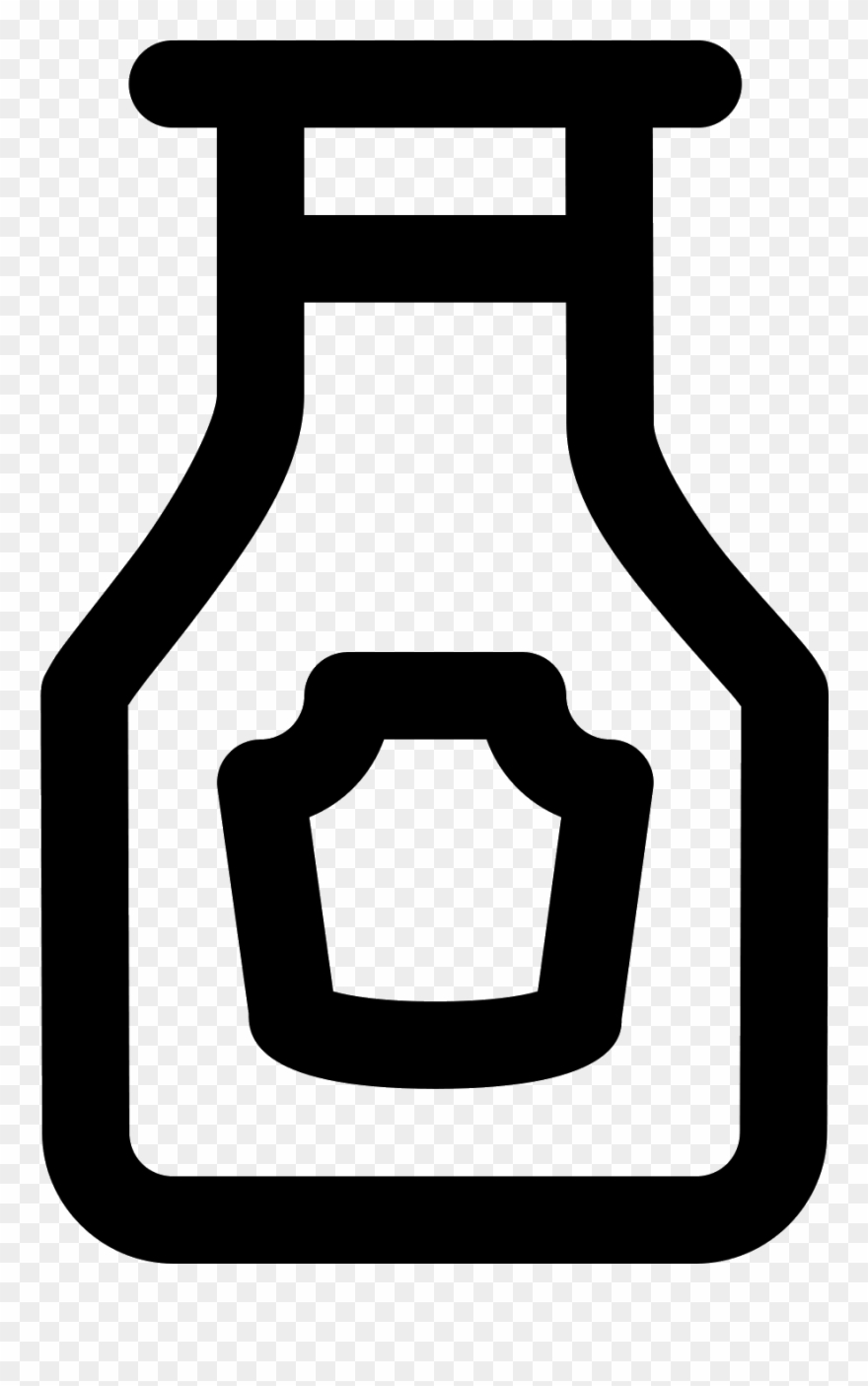 Ketchup Icon - Icon Clipart