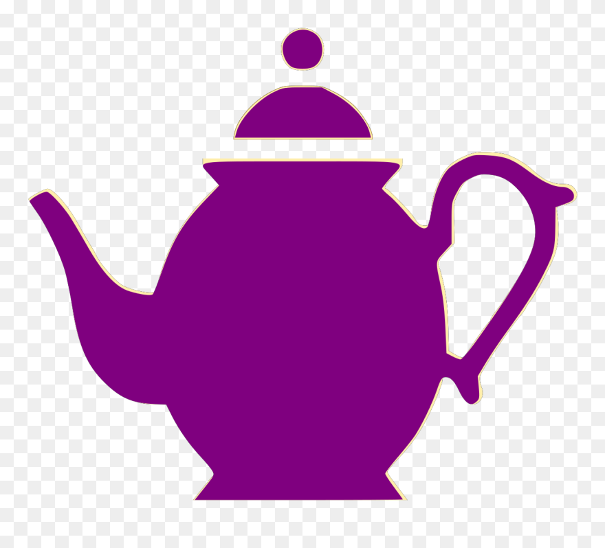 Purple Clipart Teapot - Cartoon Pictures Of Teapots - Png Download