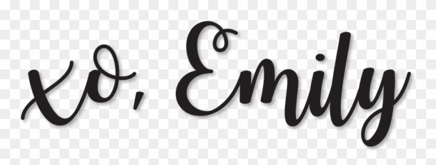 Emily Kyle Nutrition - Calligraphy Clipart