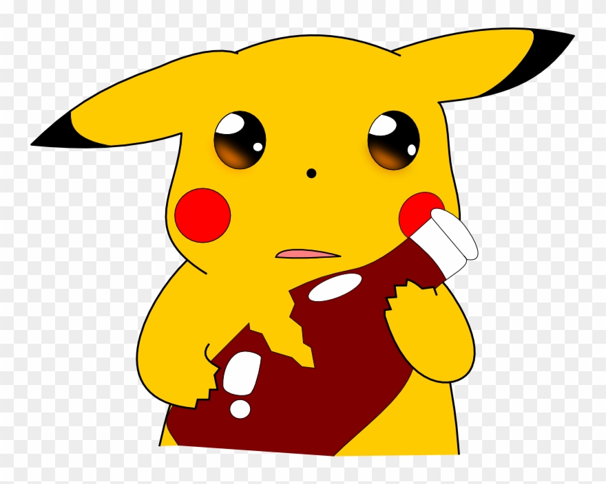 /vr/ - Retro Games - Sad Pikachu Broken Ketchup Clipart