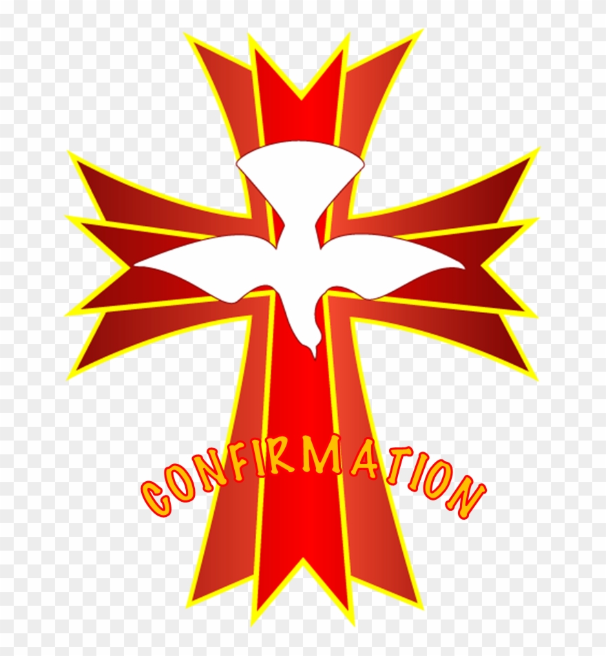 Confirmation Cross And Dove Clipart