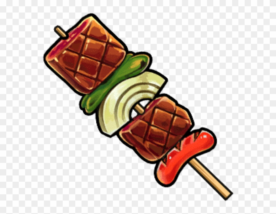 Kebab Clipart Bbq - Bbq Png Transparent Png