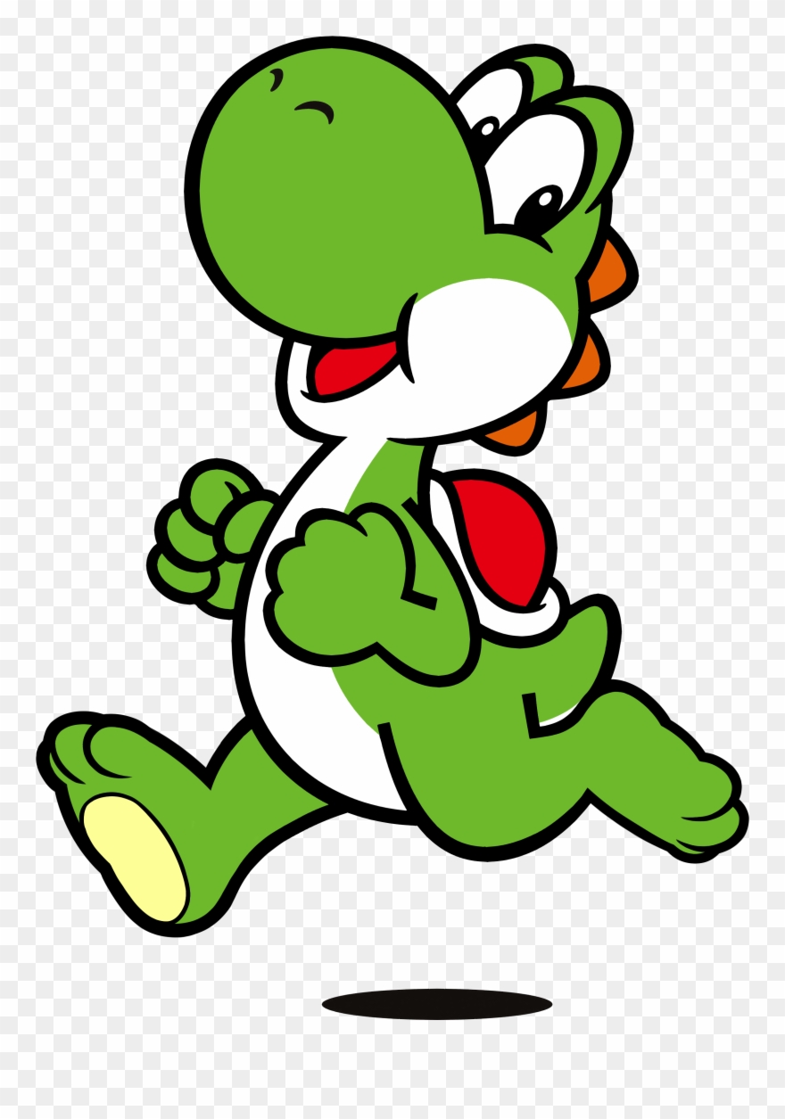 Yoshi Drawing - Yoshi Vector Clipart