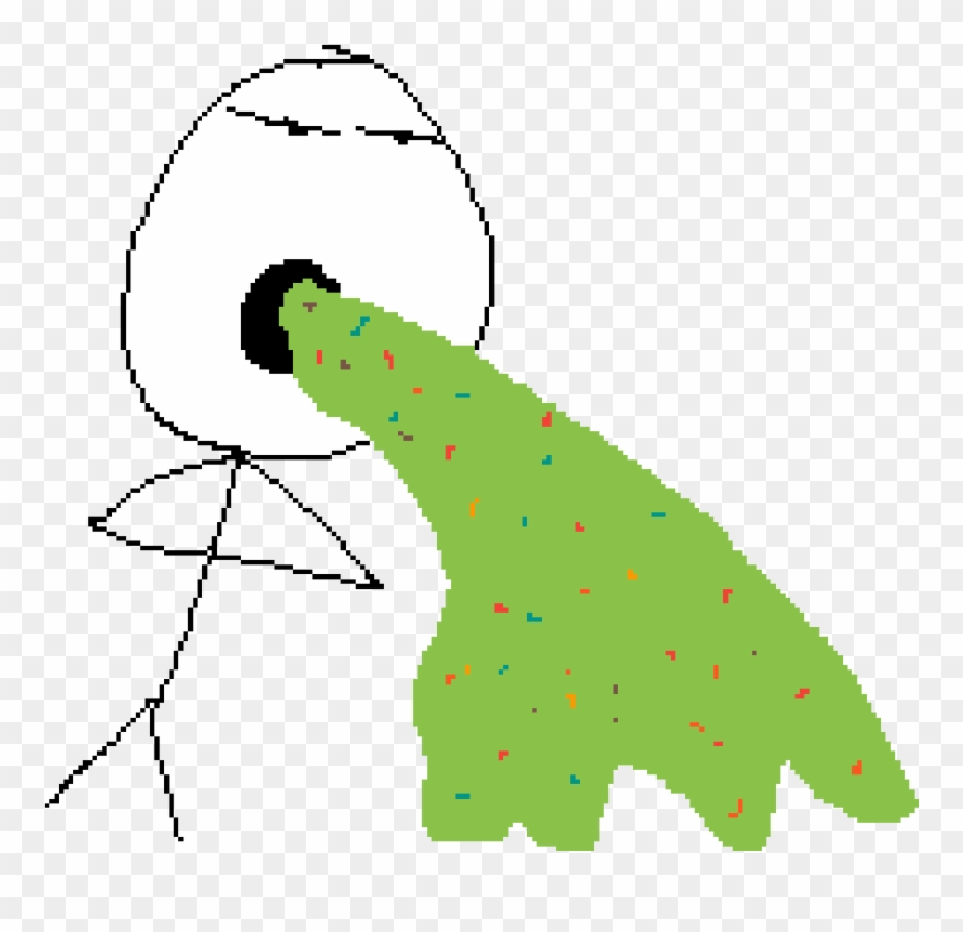 Person Vomiting Clipart