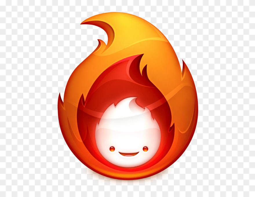 Discover Mobile Can Save Your Payment Confirmation - App Logo With Red Flame Clipart