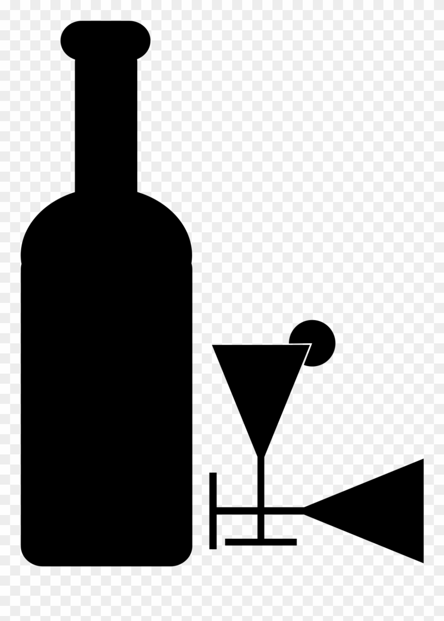Dessert Wine White Wine Alcoholic Drink Red Wine - Alcoholico Dibujo Blanco Y Negro Clipart