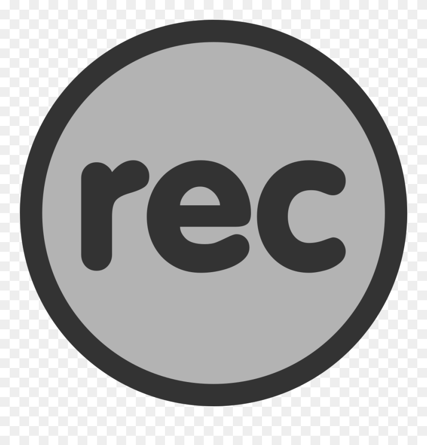 Record Button Svg Clip Arts 600 X 600 Px - Png Download