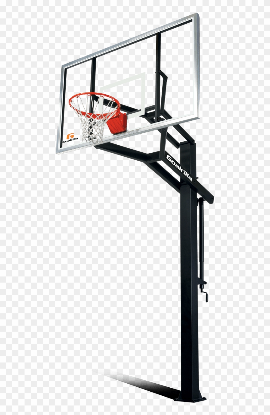 Basketball Court Side View Clipart Collection Solar - Goalrilla Basketball Hoops - Png Download