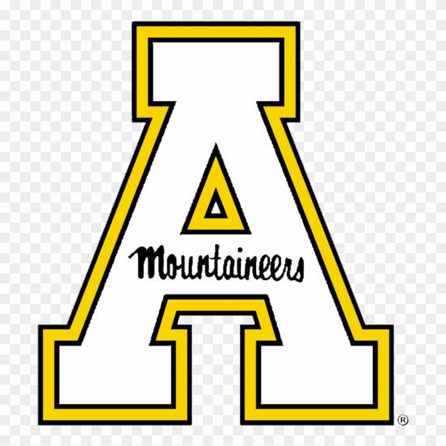 Appalachian State Mountaineers - App State Football Logo Clipart