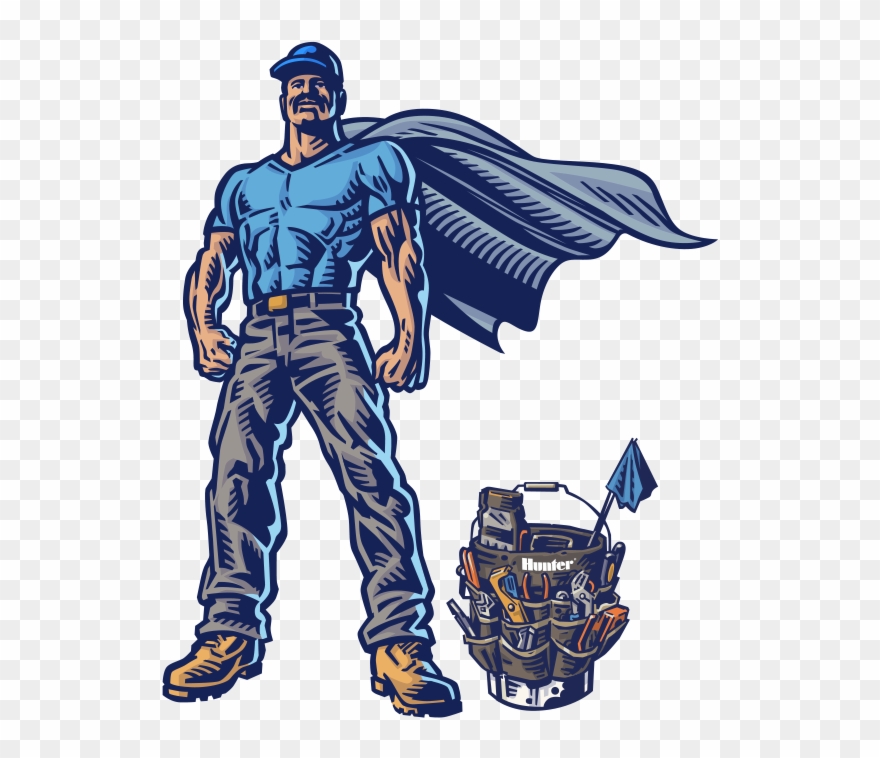 Saving Water Is Easy - Cartoon Clipart