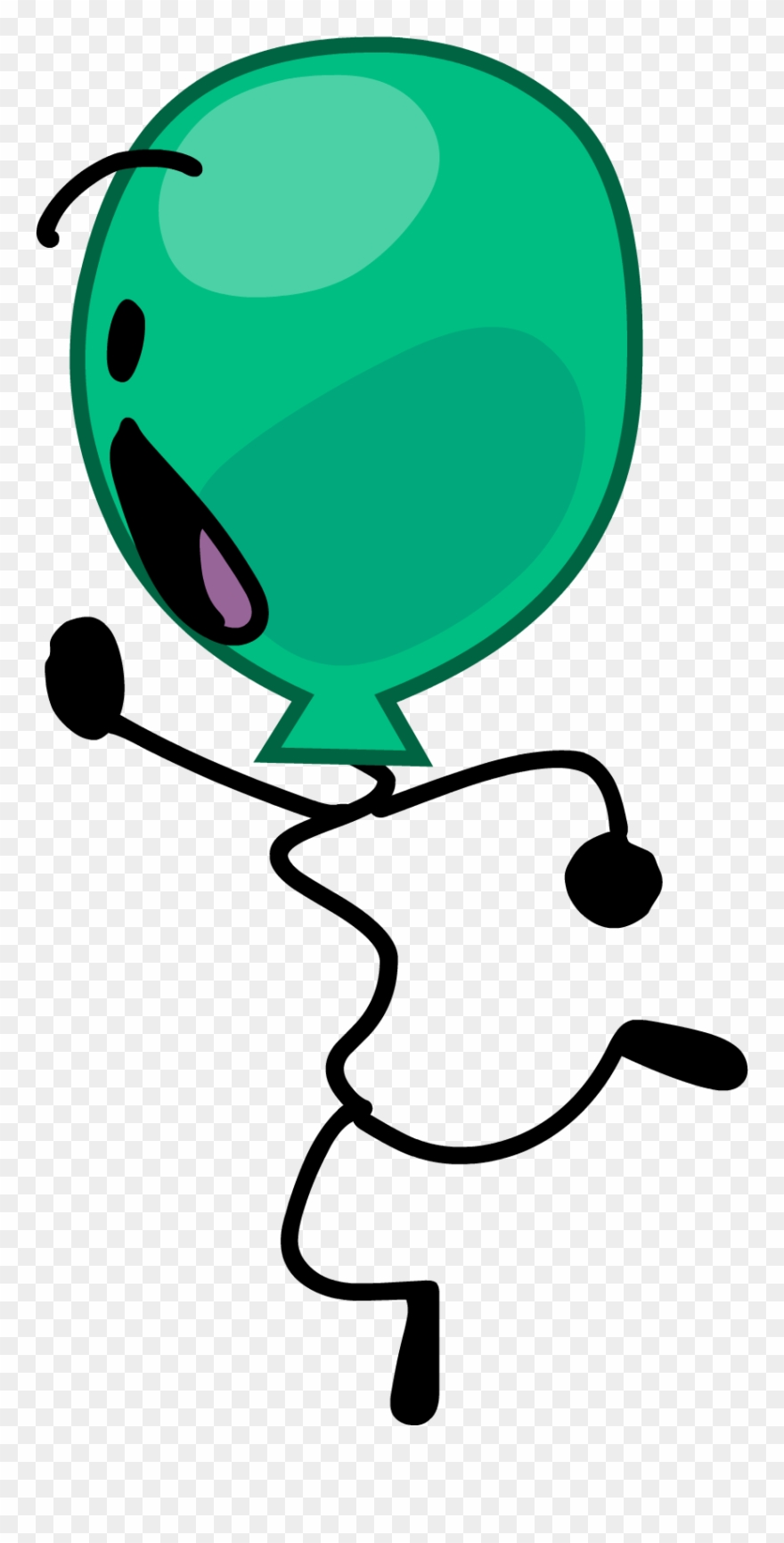 Bfb - Battle For Dream Island Balloony Clipart