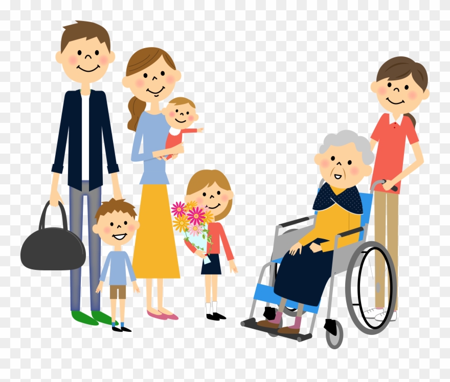 Children's Hospitals Have Known This For A Long Time - Family Visit Clipart - Png Download