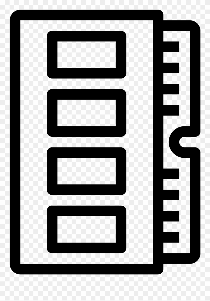 Memory Slot Icon - Memory Icon Clipart