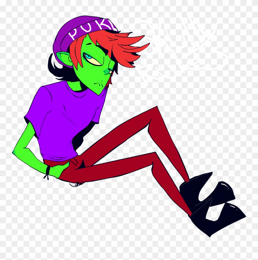 I Drew Myself - Illustration Clipart