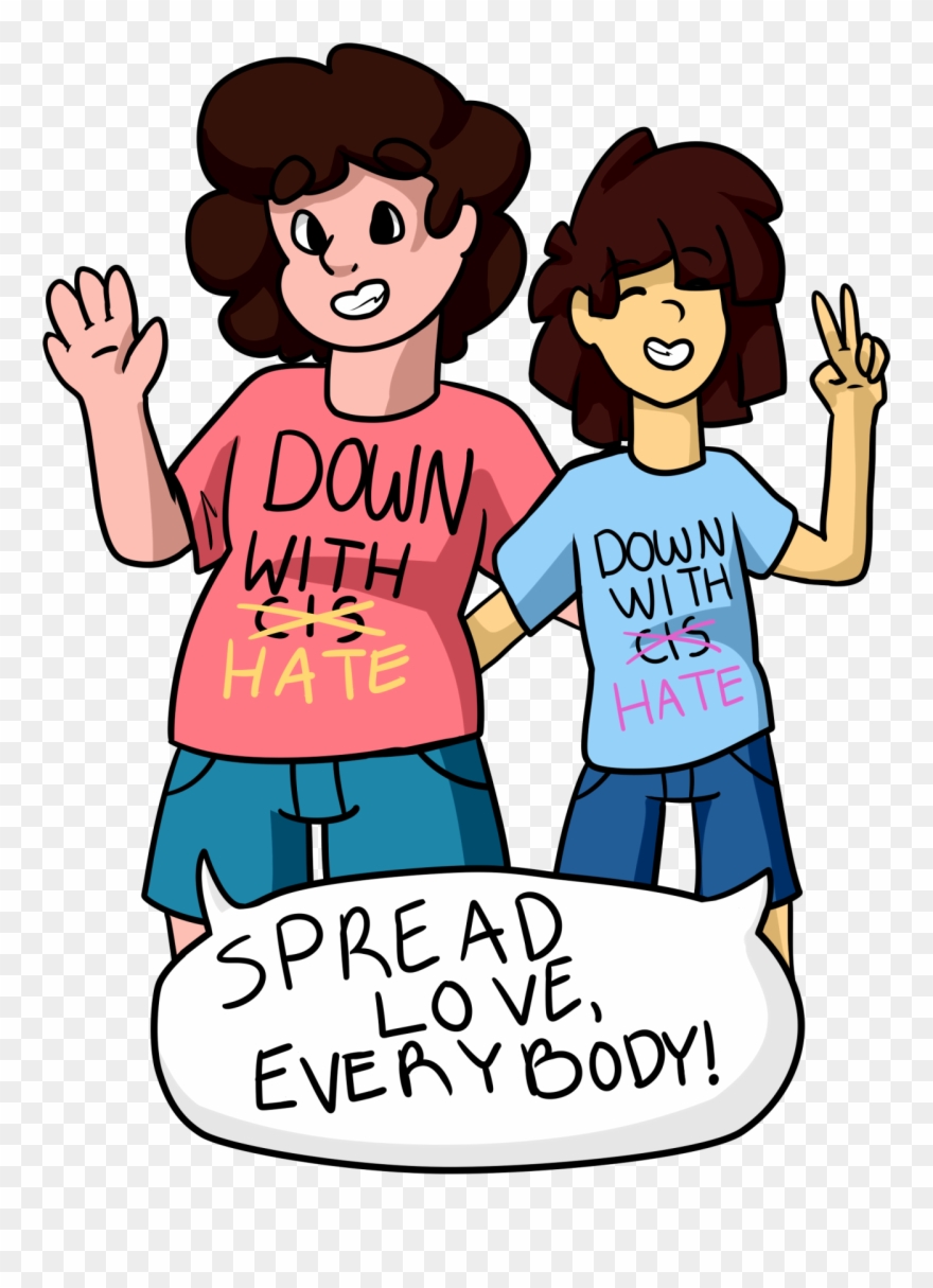 Down With Hate Frisk Clipart