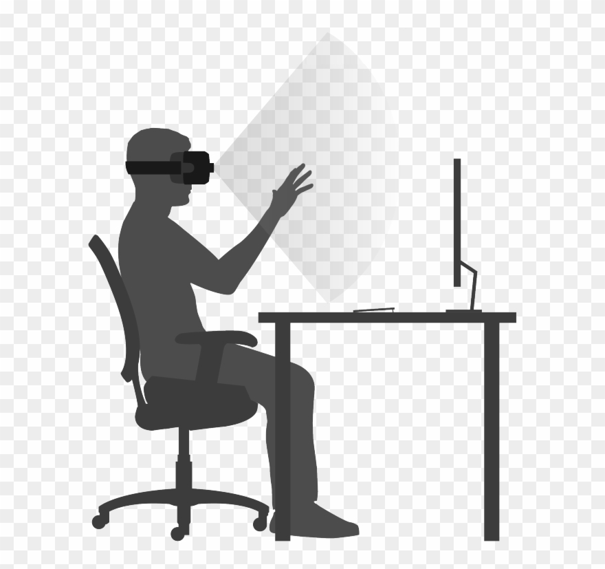 Heights Clipart Motion Sickness - Leap Motion Fov - Png Download