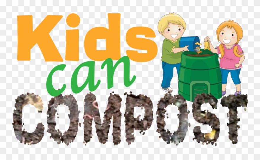 Kids Can Compost Clipart