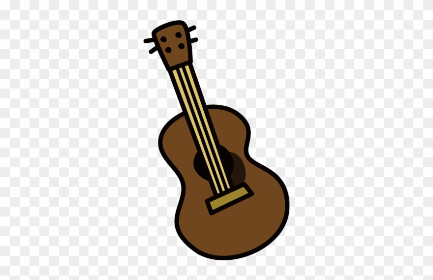 Cartoon Musical Transprent Png Free Download - Cavaquinho Desenho Png Clipart