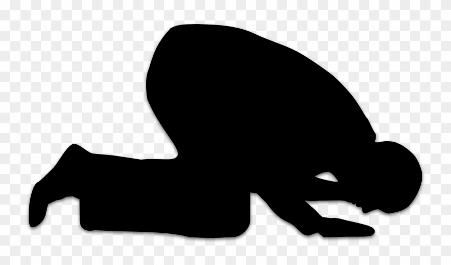Then Saying Takbir, Fall Prostrate On The Ground, In - Sujud Png Clipart