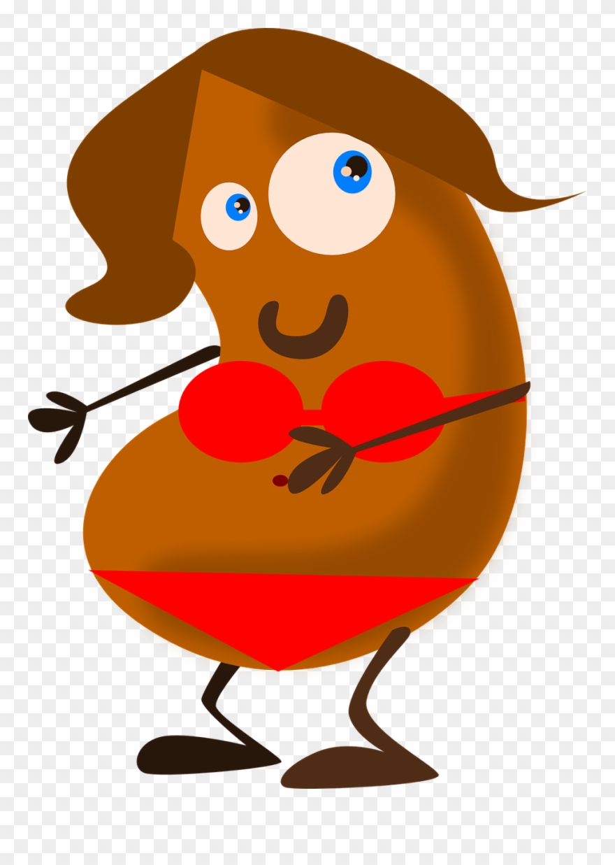 I'll Know I Have A Bikini Ready Body When My Bikini - Bean Clip Art - Png Download