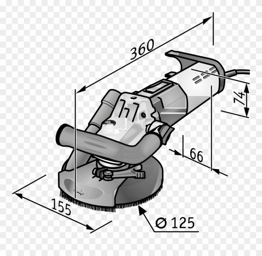 Product Drawing Ld 15 10 125 R, Kit Turbo Jet Zoom - Flex Ld 15-10 125 R Clipart