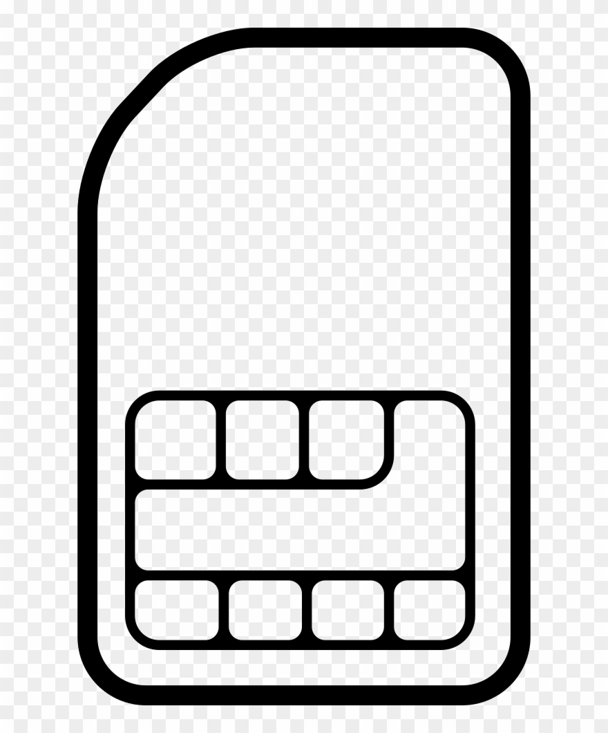 Card Chip Png - Mobile Phone Clipart
