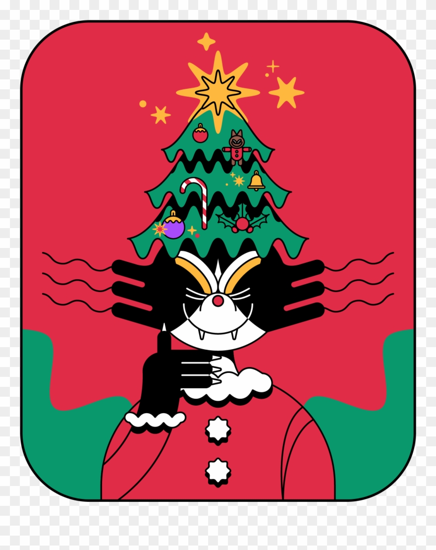 Christmas Card - Christmas Day Clipart