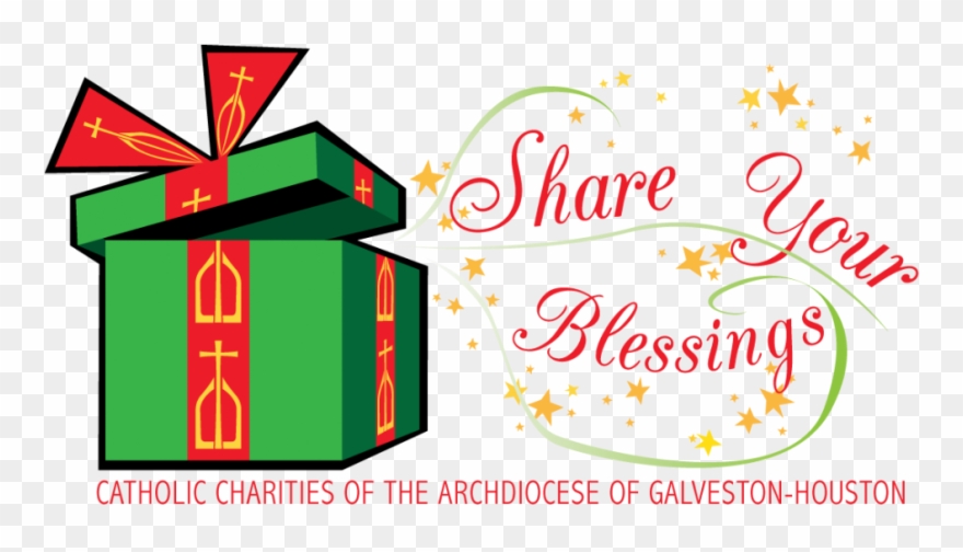 Join Us For Our 25th Annual Share Your Blessings Christmas - Share Your Blessings This Christmas Clipart