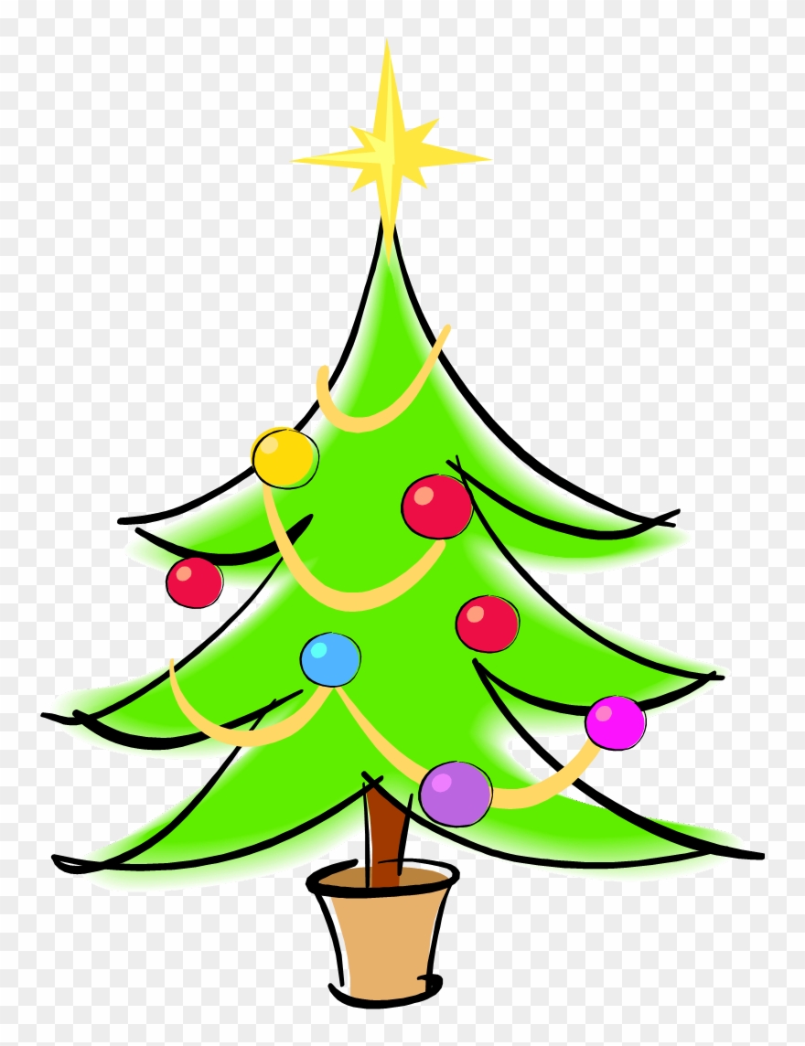 Árbol De Navidad, Christmas Tree, - Christmas Traditions Clipart