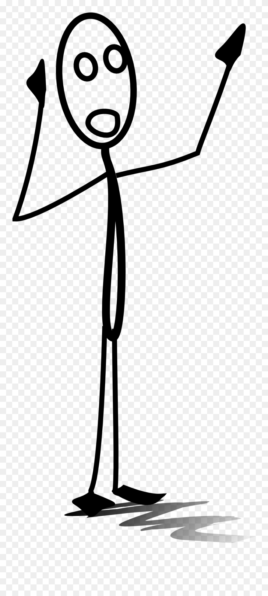 Calling,stickman,stick Figure,matchstick Man,man,free - Don T Ignore Red Flags Clipart