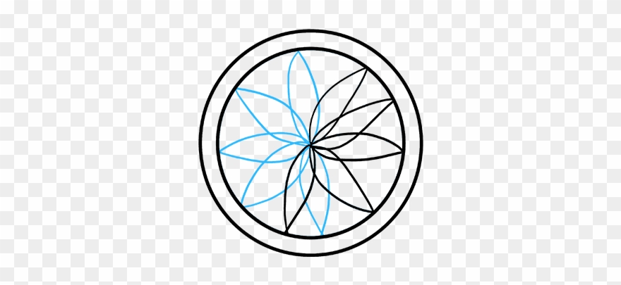 Dream Catcher Really Easy Drawing Tutorial Step - Drawing Of A Dream Catcher Clipart