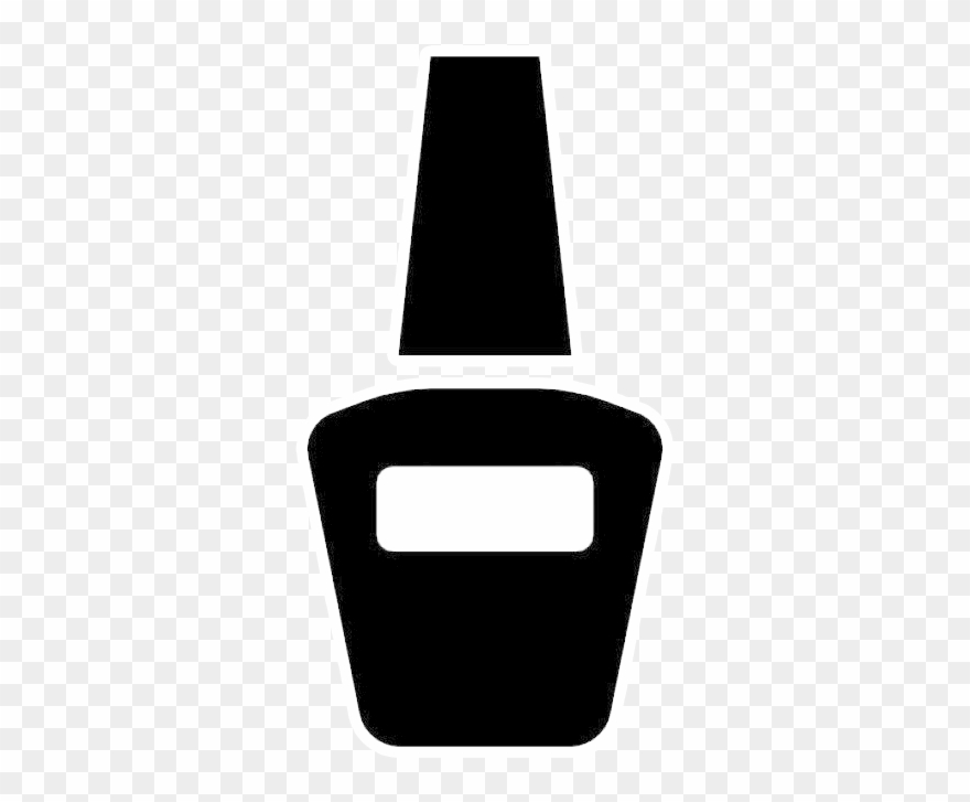 At London School We Take Pride In The Fact That We - Nail Polish Silhouette Png Clipart