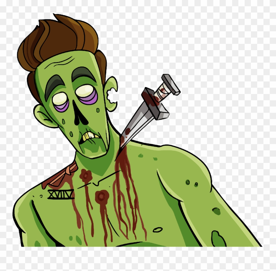 Zombie Png Cartoon Clipart