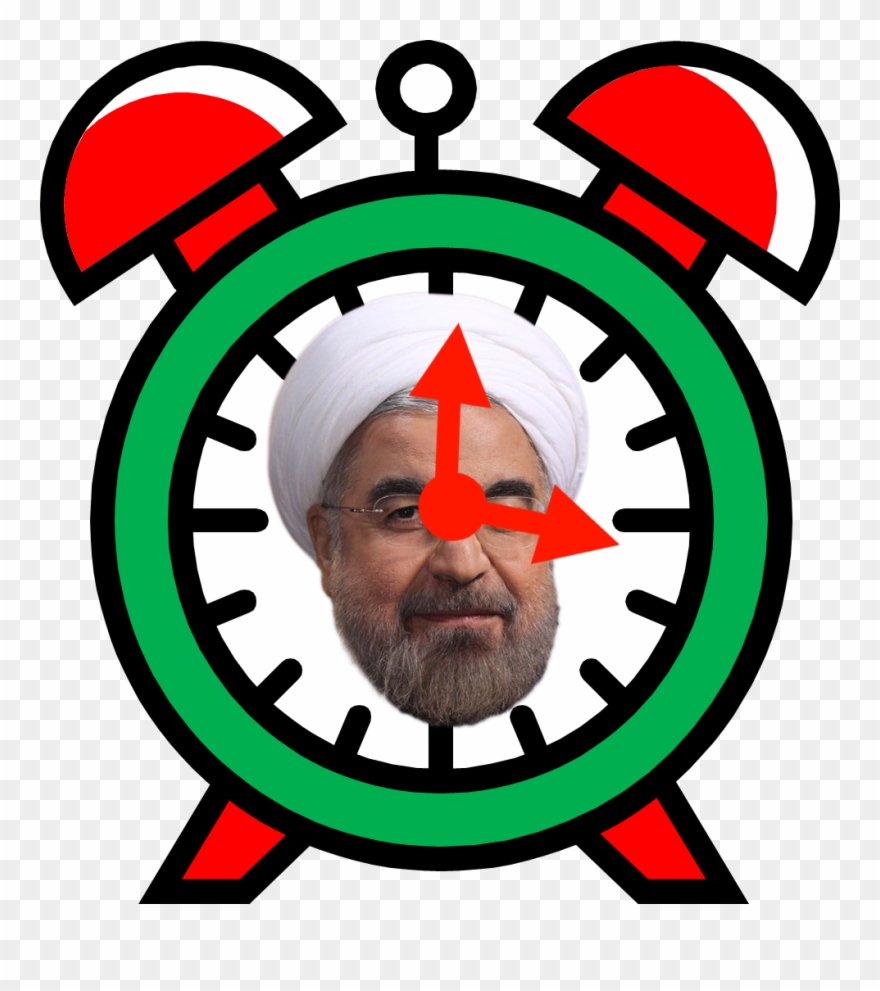 Time Running Out For Rouhani Clipart