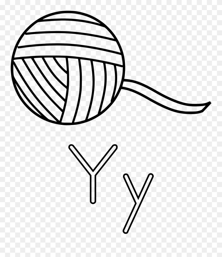 Medium Image - Ball Of Yarn Clipart - Png Download