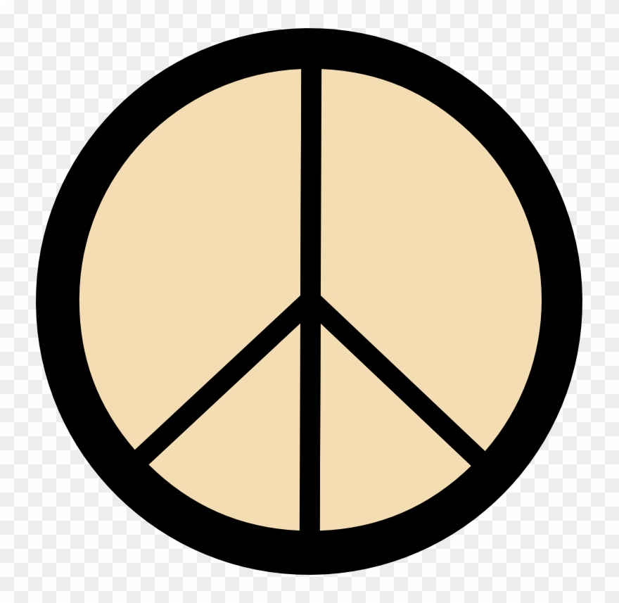 Wheat Peace Symbol 12 Scallywag Peacesymbol - Peace Symbol Clipart