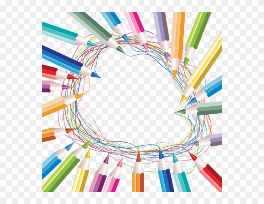 Border Templates - Frame School Png Clipart