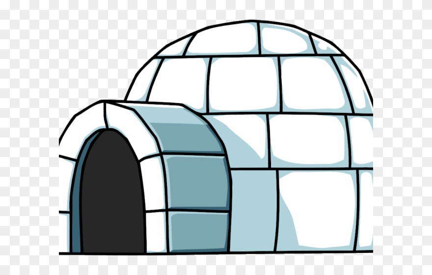 Igloo Clipart Eskimo Igloo - Transparent Background Igloo Clipart - Png Download