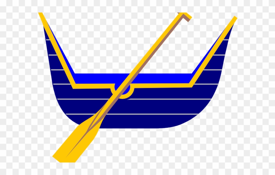 Canoe Paddle Clipart Cartoon - Oar Clipart - Png Download