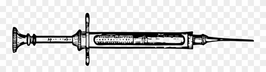 The Best Attitude Baa68 E6f21 Syringe Png Black And - Heroin Needle Transparent Back Clipart