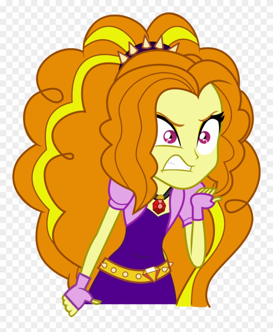 Image Shut Up By Mit Boy Png - Equestria Girls Adagio Mad Clipart