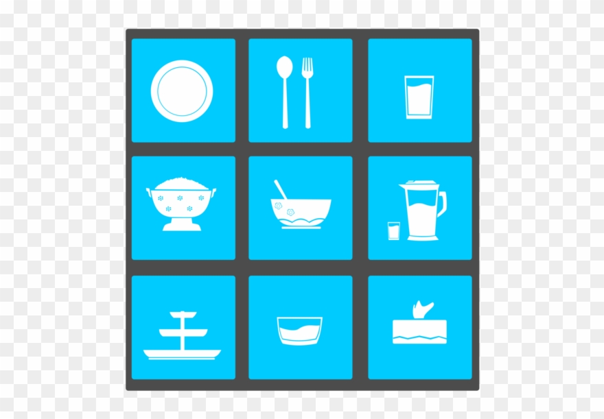 Computer Icons Download Food Tableware Image File Formats - Icon Alat Makan Clipart