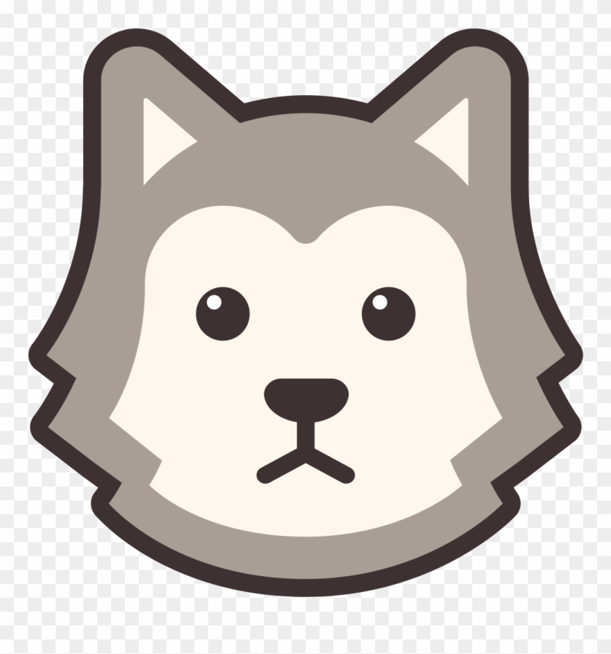 Shih Tzu - Wolf Emoji Clipart