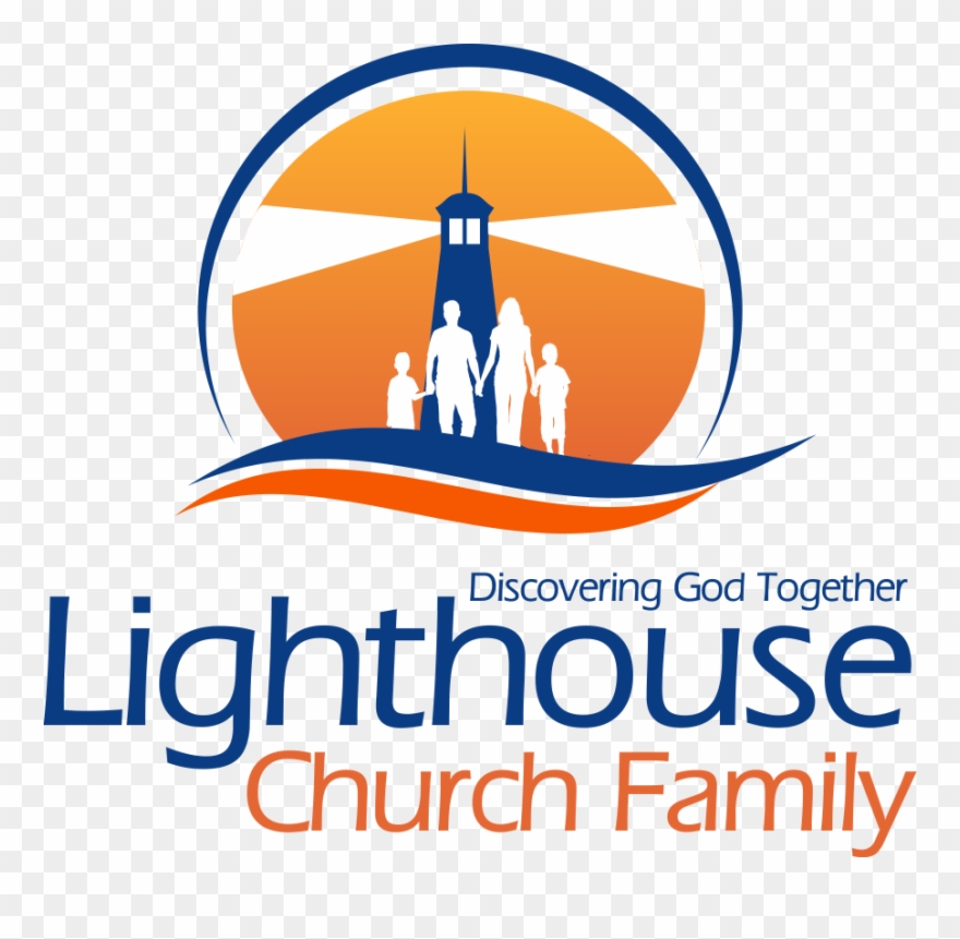 Cute Lighthouse Clipart - Church Family Logo - Png Download