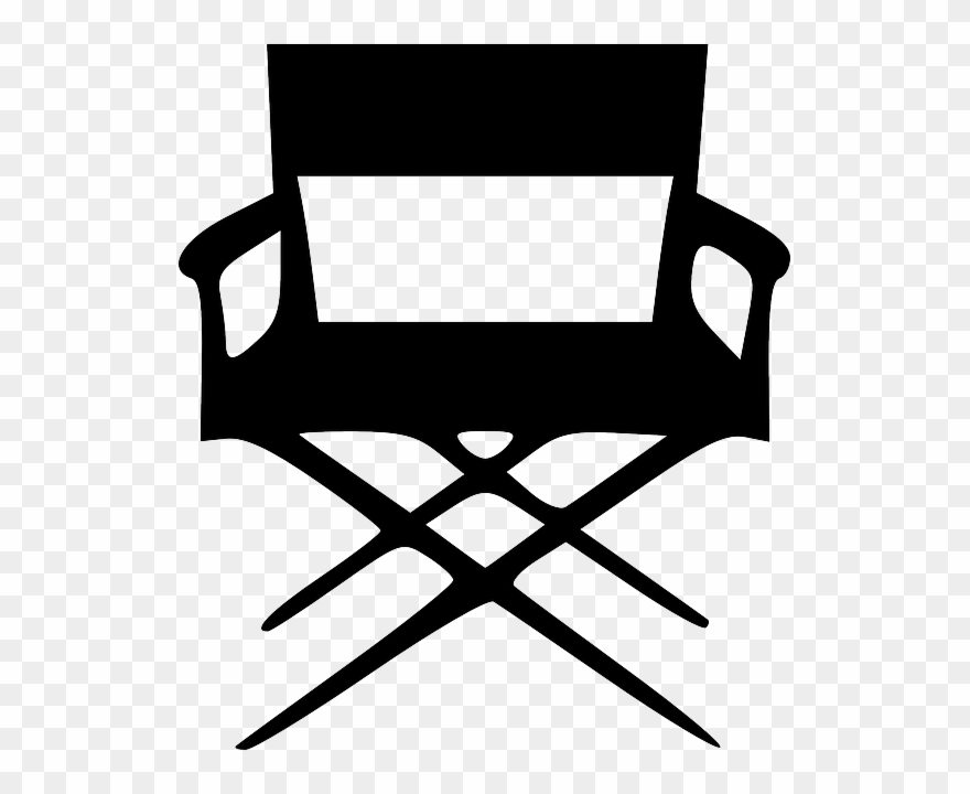 Like Me Jamie Squillare, When That Thought Entered - Directors Chair Clipart - Png Download