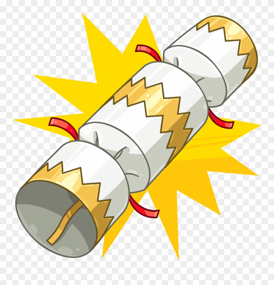 Free Library Item Detail Christmas Itembrowser - Christmas Cracker Clipart - Png Download